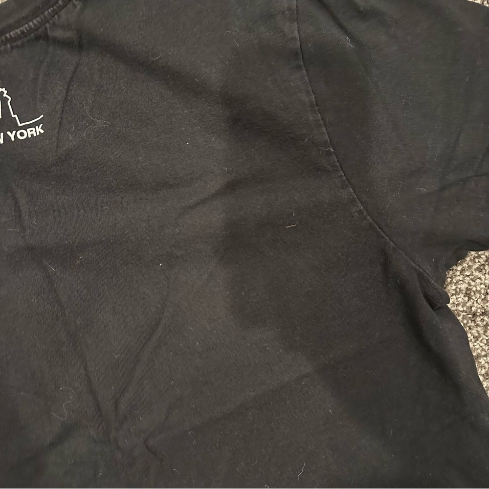 Black nyc Skyline cotton T-Shirt - Picture 10 of 11